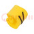Markeringen; Aanduiding: V; 1,3÷3mm; PVC; geel; -30÷80°C; doorsteek