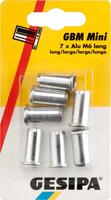Zestaw nitonakrętek aluminiowych 3,00?5,5 mm