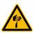 Warnschild,Kunststoff,Warnung vor spitzem Gegenstand,20,0 cm DIN EN ISO 7010 W022