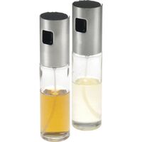 Produktbild zu WESTMARK Essig-Ölsprüher-Set Glas, mit Edelstahloberteil, Höhe: 175 mm