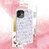 4_Kingxbar Blossom Hülle verziert mit originalen Swarovski-Kristallen iPhone 12 Pro Max mehrfarbig (Gardenia)