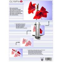 Olympia Laminierfolien DIN A4, 25 Stück 80 mic