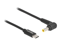 DeLOCK 87980 Stromkabel Schwarz 1,5 m USB C 5.5 x 3.0 mm