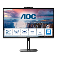AOC V5 24V5CW/BK computer monitor 60,5 cm (23.8") 1920 x 1080 Pixels Full HD LED Zwart
