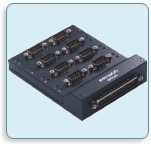 Moxa DB62(M) - 8 x DB9(M) RS-232 Connection Box soros kapcsoló doboz
