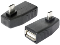 DeLOCK 65474 csatlakozó átlakító micro USB-B USB 2.0-A Fekete