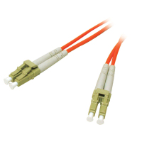 C2G 15m LC/LC fibre optic cable Orange