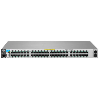 Hewlett Packard Enterprise 2530-48G-PoE+-2SFP+ Managed L2 Gigabit Ethernet (10/100/1000) Power over Ethernet (PoE) Roestvrijstaal