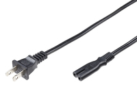 Microconnect PE110718 câble électrique Noir 1,8 m Prise d'alimentation type A Coupleur C7