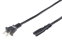 Microconnect PE110718 electriciteitssnoer Zwart 1,8 m Netstekker type A C7 stekker