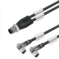 Weidmüller SAIL-ZW-M8BW-3L3.0U signal cable 3 m Black