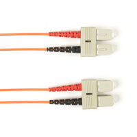 Black Box FOCMR50-003M-SCSC-OR InfiniBand/fibre optic cable 3 m 2x SC OFNR OM2 Orange
