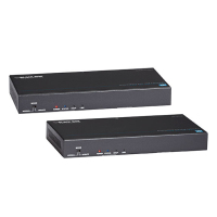 Black Box UVX-DP-TP-100M Audio-/Video-Leistungsverstärker AV-Sender & -Empfänger Schwarz