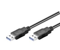 M-Cab USB A - USB A M/M 3 m USB cable USB 3.2 Gen 1 (3.1 Gen 1) Black