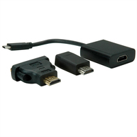 VALUE 12.99.3229 USB grafische adapter 3840 x 2160 Pixels Zwart