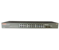 Longshine LCS-GS9126 łącza sieciowe Nie zarządzany Gigabit Ethernet (10/100/1000) 1U Szary