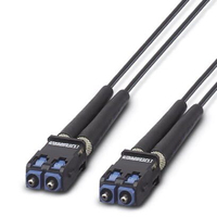 Phoenix Contact 1656479 cable de fibra optica 5 m SC-RJ Negro