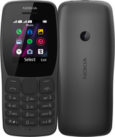 Nokia 110 4,5 cm (1.77") Fekete Funkciós telefon