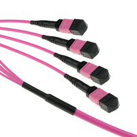 ACT DC5451 InfiniBand/fibre optic cable 7 m MPO/MTP OM4 Violet