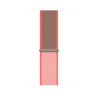 Apple MXMU2ZM/A smart wearable accessory Band Brown, Pink Nylon