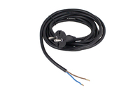 as-Schwabe 70522 kabel zasilające Czarny 3 m Wtyczka zasilająca typu F