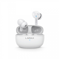 Lamax Clips1 Play Headset Vezeték nélküli Hallójárati Hívás/zene USB C-típus Bluetooth Fehér