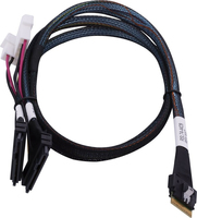 Microchip Technology 2305500-R kabel SAS 0,8 m Czarny, Wielobarwny