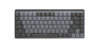 Logitech MX Mini Mechanical keyboard RF Wireless + Bluetooth QWERTY US English Graphite, Grey