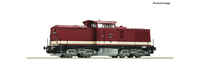 Roco Diesel locomotive 112 294-4, DR Railway model HO (1:87)