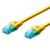 Digitus 0.25m Cat5e U-UTP networking cable Yellow U/UTP (UTP)