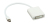 Lindy Mini DisplayPort - DVI-D, M-F 0,2 m Weiß