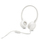 HP H2800 Headset Vezetékes Fejpánt Hívás/zene Fehér