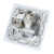 LogiLink NK4020 socket-outlet 2 x RJ-45 White