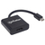 Manhattan 152570 câble vidéo et adaptateur Mini DisplayPort HDMI Type A (Standard) Noir