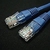 ROLINE UTP-Patch cable Cat. 5e 0,5m Blue hálózati kábel Kék
