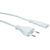 Value 19.99.2091 câble électrique Blanc 3 m CEE7/16 IEC 320