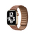 Apple 40mm Saddle Brown Leather Link - Small