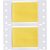 Brady 2LSZH-1000-2-YL-S etykiet do nadruku Żółty Nieprzylepna etykieta do druku