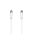 Hama 00205064 coaxial cable 3 m F White