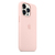 Apple Custodia MagSafe in silicone per iPhone 13 Pro - Rosa creta
