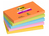 3M 7100258793 note paper Rectangle Blue, Green, Orange, Pink, Yellow 90 sheets Self-adhesive