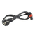 ACT AK5256 cable de transmisión Negro 2 m CEE7/7 C13 acoplador