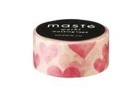 Klebeband Mark's Masté Washi Masking Tape Multi Love