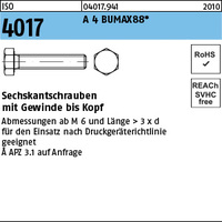 ISO 4017 A 4 BUMAX88 M 12 x 30 A 4-88 VE=S