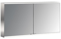 Emco Lichtspiegelschrank ASIS prime 2 Aufputz, 2 Türen 1300mm Rückwand Spiegel 949705047