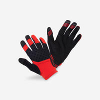 Mountain Biking Gloves ST500 - Red - M