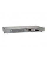 LevelOne FEP-1612 Fast Ethernet 10/100 Energie Über PoE Unterstützung Grau 16 x RJ-45 Mbps 3.2 Gbps 100-240V 50-60Hz 380W