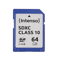 Intenso SDXC Speicherkarte 64 GB Class 10