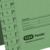 ELBA Pendelhefter, DIN A4, 320 g/m² starker Manilakarton (RC), für ca. 200 DIN A4-Blätter, für Amtsheftung, Schlitzstanzung im Vorderdeckel, grün