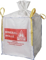 Transportsack Mineralwolle 90cmx90cmx110cm Tragfähigkeit 150kg